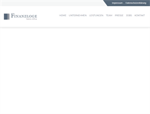 Tablet Screenshot of finanzloge.de